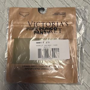 Victoria’s Secret PINK hipster period panty Size S NWT